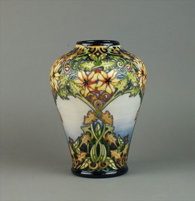 Lot 554 - Moorcroft 'Romany' vase