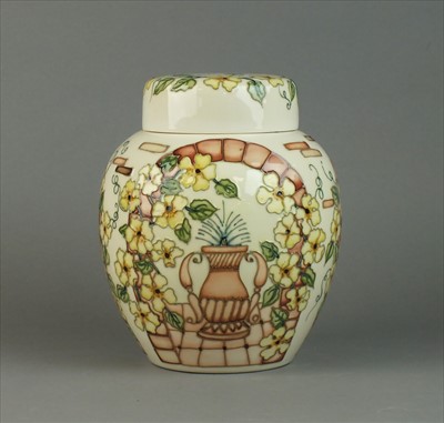 Lot 249 - Moorcroft 'Secret Garden' ginger jar and cover