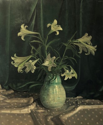 Lot 343 - William Francis Vere Kebbell (1888-1963), Still life of Flowers, oil on canvas