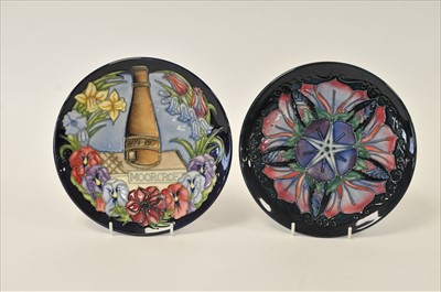 Lot 62 - Two Moorcroft Year Plates - 1996 and 1997
