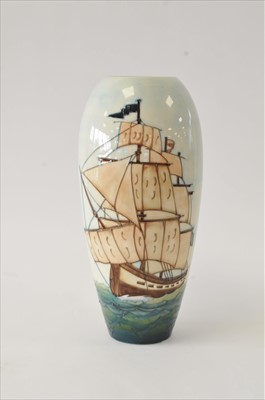 Lot 93 - Moorcroft 'First Fleet - HMS Sirius' vase