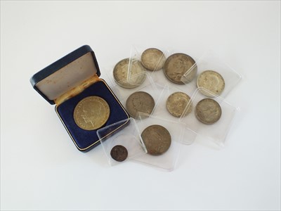 Lot 212 - A collection of British silver coinage