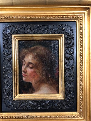 Lot 248 - Portrait of a young girl