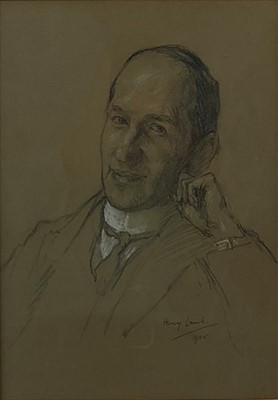 Lot 76 - Henry Lamb MC RA (British, 1883-1960), Portrait of a Man