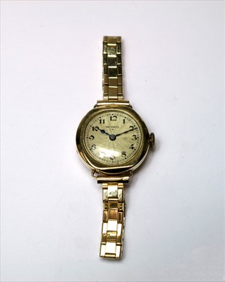 Lot 161 - A Ladies 9ct Gold "The Angus" Wristwatch with...