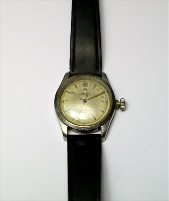 Lot 428 - A Gentlemans Stainless Steel Rolex Oyster...