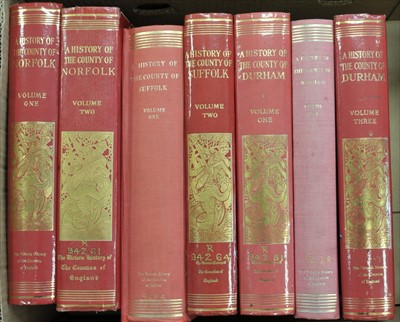 Lot 108 - VCH Norfolk vols 1 & 2; VCH Suffolk vols 1 & 2;...