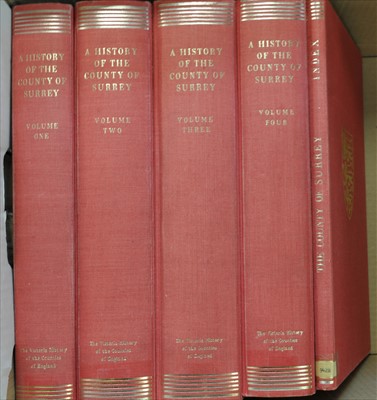 Lot 108 - VCH Norfolk vols 1 & 2; VCH Suffolk vols 1 & 2;...