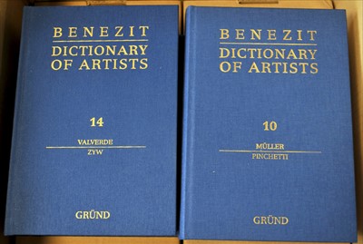 Lot 114 - BENEZIT, Dictionary of Artists. 14 vols, 2006....