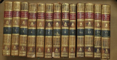 Lot 118 - ANQUETIL, L-P, Histoire de France, 13 vols...