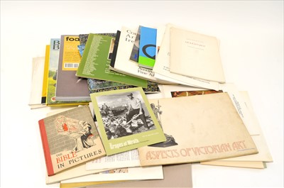 Lot 119 - EPHEMERA. Box of ephemera, mainly art...