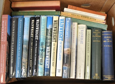 Lot 126 - WAINWRIGHT, A, Lakeland guide books and others...