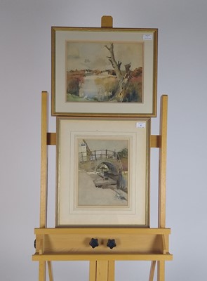 Lot 9 - Charles John Watson, Three Watercolours including Edam, North Holland