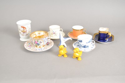 Lot 218 - Collection of European Ceramics including Royal Copenhagen