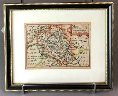 Lot 263 - Collection of seven maps of Shropshire to...