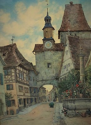 Lot 304 - Elius Bancroft, watercolour