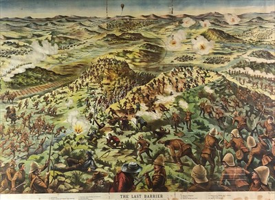 Lot 298 - Battle scene prints
