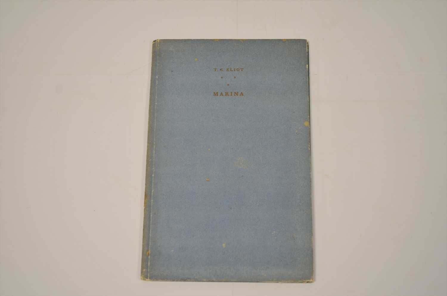Lot 193 - ELIOT, T S, Marina. With drawings by E...