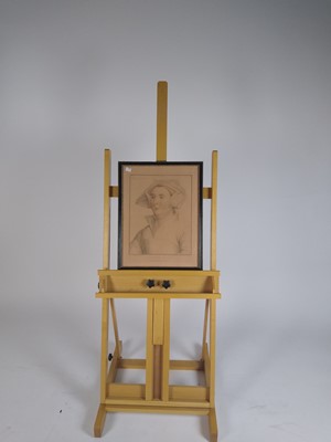 Lot 14 - A collection of prints and a Japanese hardwood screen
