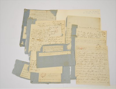 Lot 192 - JOHN CROFT PAPERS. John Croft (1732-1820) of...