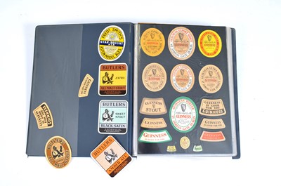 Lot 283 - A book of 20th century brewery and beer bottle labels