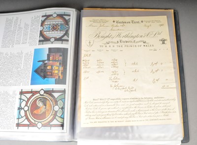 Lot 283 - A book of 20th century brewery and beer bottle labels