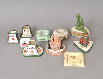 Lot 284 - A collection of 20th century breweriana ashtrays