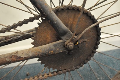 Lot 268 - A rare, early motorised bicycle, circa 1902 Clément model B.B