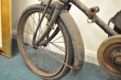 Lot 268 - A rare, early motorised bicycle, circa 1902 Clément model B.B