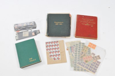 Lot 206 - A collection of three stamp albums