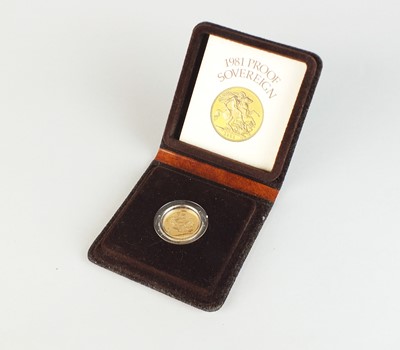 Lot 181 - An Elizabeth II proof sovereign