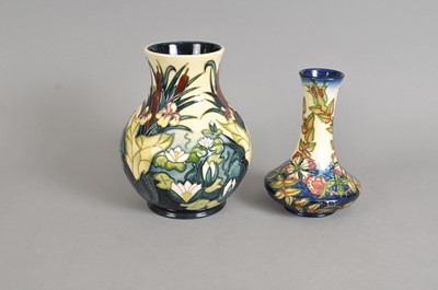 Lot 196 - Two Moorcroft vases