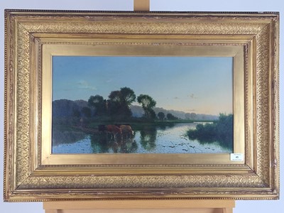 Lot 45 - Edwin Henry Boddington (British 19th Century, 1836-1905), Pair of River Landscapes