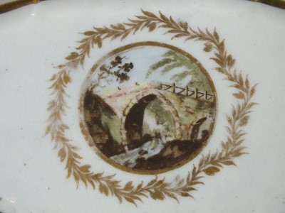Lot 236 - Caughley spoon tray, circa 1792-97