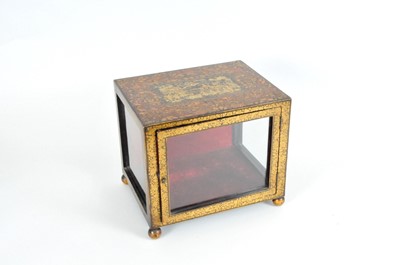 Lot 454 - A 19th century Chinese export table display...