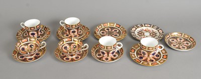 Lot 202 - Royal Crown Derby imari part tea service