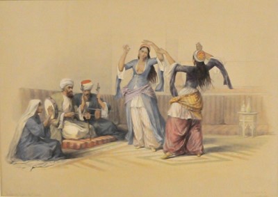 Lot 389 - A Collection of Near Eastern Lithographs by Louis Haghe, after David Roberts