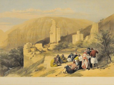 Lot 389 - A Collection of Near Eastern Lithographs by Louis Haghe, after David Roberts