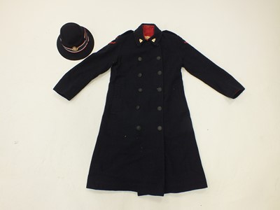 Lot 301 - A Red Cross uniform and cap, (County of...
