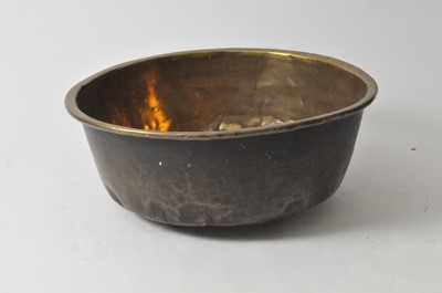 Lot 413 - A very large Victorian brass 'wash copper'