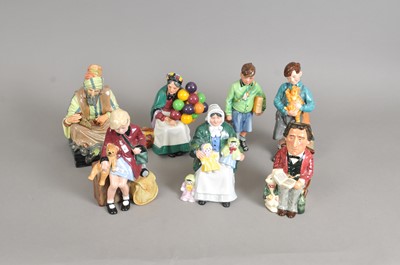Lot 212 - A collection of Royal Doulton figures