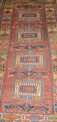 Lot 428 - A Caucasian rug