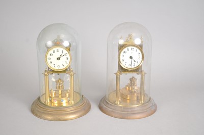 Lot 325 - Two 20th century anniversary clocks