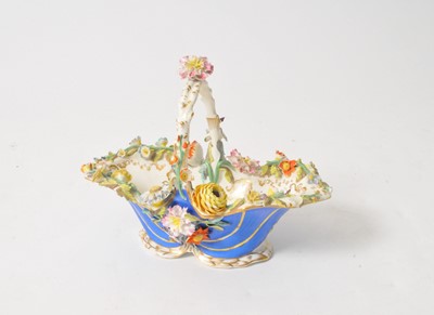 Lot 262 - An early 19th century Coalbrookdale posy basket