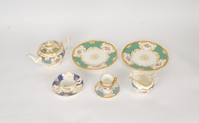 Lot 270 - A collection of Coalport tea and coffeewares in rare colourways