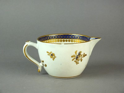 Lot 235 - A Caughley milk jug, circa 1790-92