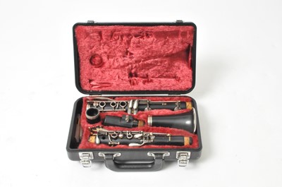 Lot 437 - A cased Yamaha clarinet.