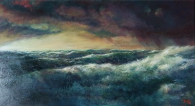 Lot 150 - Paul Martinez-Frias (Welsh School Contemporary, b.1929), Seascape