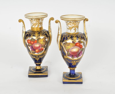 Lot 283 - A pair of Mayer & Newbold porcelain...