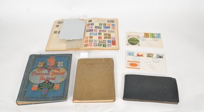 Lot 202 - A collection of stamp albums and loose stamps